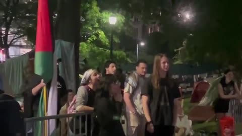 Watch as protestors at UPenn shout “liar” to footage of the Oct. 7th massacre