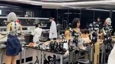 A creepy Humanoid factory in China