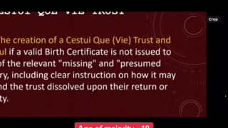 WANT TO LEARN ABOUT THE CESTUI QUE VIE TRUST PART 6 - CANON LAW 1297