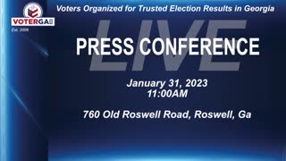 VoterGA Press Conference