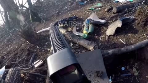 Ukraine GoPro - Bakhmut Trench Fighting