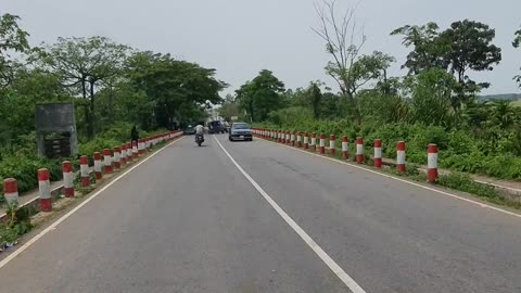 Moulvibazar Road Sylhet Bangladesh bike ride