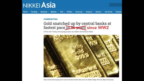 RECORD SIZE Central Bank Gold Buying is Now Admitted
