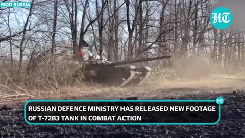 Russian tanks recreate ‘hell’ on Donetsk frontline Ukraine destroys own bridge with HIMARS