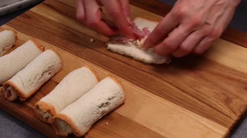 Without an air fryer and the hassle of dough, a great appetizer in 5 minutes!