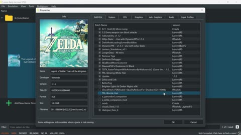Zelda Tears of the kingdom 60fps with mods full download