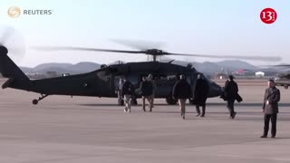 U.S. Defense Secretary arrives in South Korea