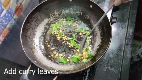 A simple recipe for frying beans