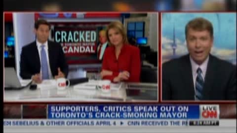 Joe Warmington CNN Interview concerning Toronto Mayor - Rob Ford