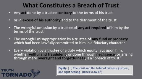 What is a Trust Indenture and Breach of Trust?