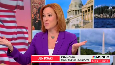 Why is Biden’s former propagandist Jen Psaki talking about President Trump dying?