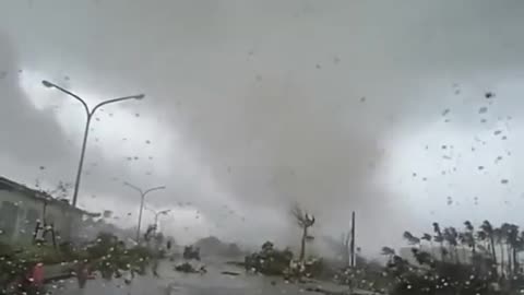 Caught Up In A Tornado