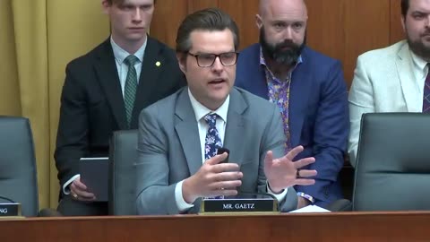 Matt Gaetz TORCHES Biden Admin Officials for Censoring the Truth!