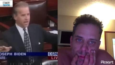 Hunter Biden smoking crack while his father tells Americans 5 years in prison EXPOSED