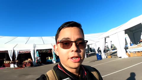 Vlog at the 2023 gem show