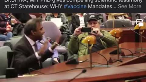 Dr. Shiva exposed the vaccine in Feb, 2020