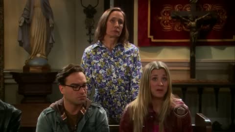 Praying At Church - The Big Bang Theory