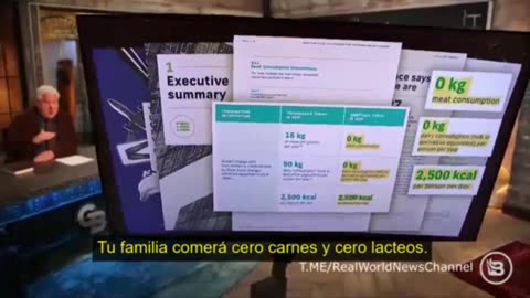 Los planes para el 2030: NO carne - NO lácteos