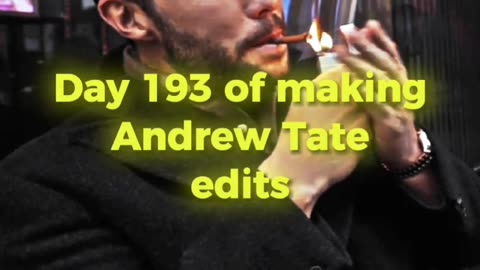 Day 193 of 75 hard challenge of making Andrew tate edits until he recognize ME.#tate #andrewtate