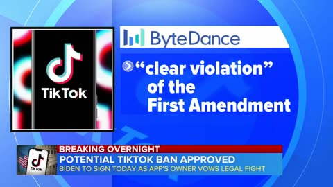Potential TikTok Ban Approved