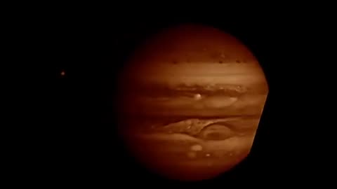 Raw Footage of Jupiter from Voyager 1 (1979)