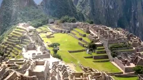 Machu Picchu is an ancient settlement of the Inca civilization that has survived