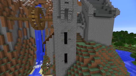 Minecraft Waterfall House Tutorial