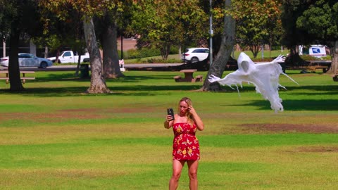 Flying Ghost Prank