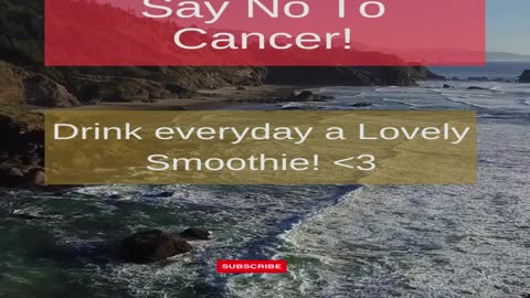 Say No To Cancer #viralvideos #trending #scenar #fyp #susannejager #cancer #smoothie #foryou
