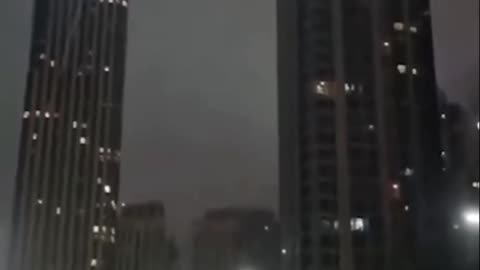 The Hurricane In The UAE Brought With It Epic Lightning