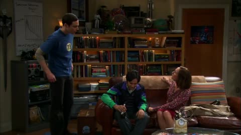 Sheldon Makes Coffee For Raj With A Smile - The Big Bang Theory