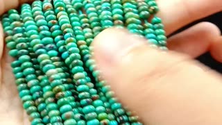 Natural turquoise roundle beads size 4mm for Jewelry Making DIY Bracelet 20240509-04-08