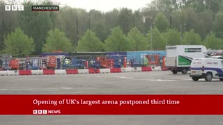 Co-op Live: Opening on UK's largest arenapostponed for third time | BBC News