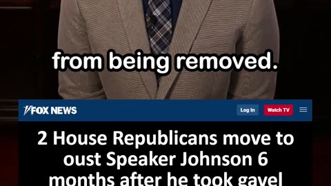 Democrats to Save Mike Johnson from Being Removed