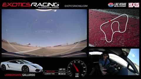 My Wife Races a Lamborghini in Las Vegas