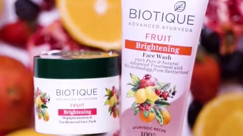 Illuminate Your Skin With Biotique Fruit Brightening Face Wash