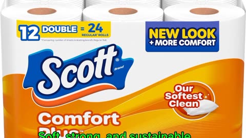 UPGRADE YOUR BATHROOM ESSENTIALS! Scott ComfortPlus Toilet Paper Review