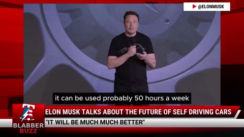 Elon Musk Talks About The Future Of Self Driving Cars