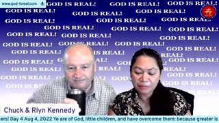 God Is Real: 08-04-22 Overcomers Day4 - Pastor Chuck Kennedy