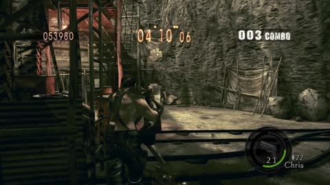 PS4 Resident Evil 5 Mercenaries United Solo Mine Chris Warrior 150 kills