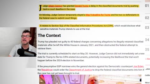 240508 Judge Aileen Cannon Delivers WIN For Trump - Jack Smith Loses.mp4