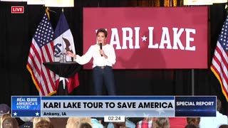 Kari Lake Shares her Story about growing up in Iowa...