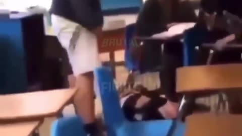 Teacher Hip Tosses Student