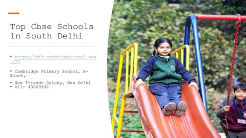 Top Cbse Schools in South Delhi