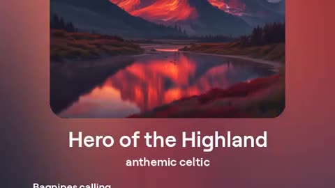 Hero of the Highland (AI Song)