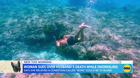 Wife files lawsuit after husband’s death while snorkeling in Hawaii