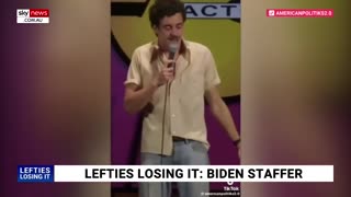 Comedian ROASTS Audience Member For Working For The Biden Administration