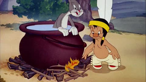 Hiawatha's Rabbit Hunt #popcoorn #cartoon #bugsbunny