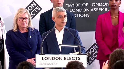 Sadiq Khan wins re-election as London mayor