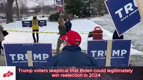 Trump voters skeptical that Biden could legitimately win reelection in 2024